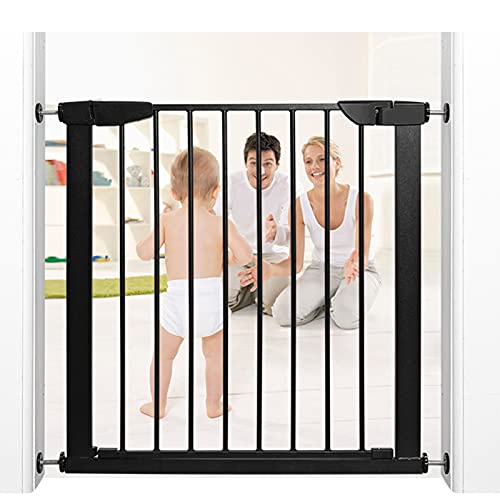 MEVZHH Sicherheitstoor Für Sicherheit Haustiertor Druck Fit Treppentoren Auto Schließen Sicherheitstoor Für Türend Treppen Für Das Haus, Tür, Trep/a/A+7 cm von MEVZHH