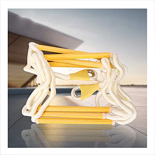 MEVZHH Soft Leiter Sicherheit Seil Leiter, Flucht Leitern, Notleitungen, Feuerleitern, Seil Leiter Feuerfeste Rettungsleiter, Feuerflucht Leiter Für Notfälle Schwere Multifunktionsleiter, 4M / 13.12Ft MEVZHH Soft Leiter Sicherheit Seil Leiter, Flucht Leitern, Notleitungen, Feuerleitern, Seil Leiter Feuerfeste Rettungsleiter, Feuerflucht Leiter Für Notfälle Schwere Multifunktionsleiter, 4M / 13.12Ft von MEVZHH