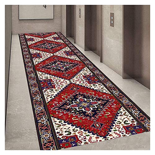 MEVZHH Teppiche, Halle Teppich, Rutschschutz Bereich Teppiche Cuttable Touch Weich Waschbar Für Eingangsweg Boden, Küche, Badezimmer, Benutzerdefinierte Länge/a / 90X500Cm/Ein/80 * 100 cm von MEVZHH