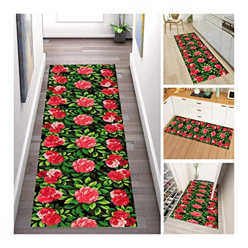 MEVZHH Teppiche, Halle Teppich, Waschbare Schmale Innenbereich Teppiche Rutschfeste Gummi Rücklage Für Wohnzimmer Schlafzimmer, Stapel 0.6Cm / a / 0.6 X 4M/Ein/1,2 * 5M von MEVZHH