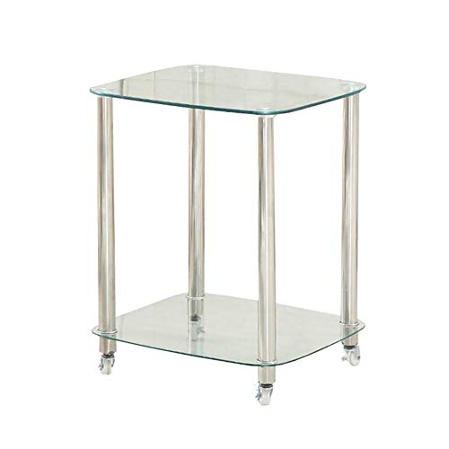 MEVZHH Trolleys, Bewegliche Hand Trucks Haushalt Servierwagen Edelstaaufbewahrungswagen, Trolley Mit 4 Rollrädern Für Beauty Salon Spa, Ausrüstuinstrument Werkzeug Regal/B / 2 Ebenen/C/2 Ebenen von MEVZHH