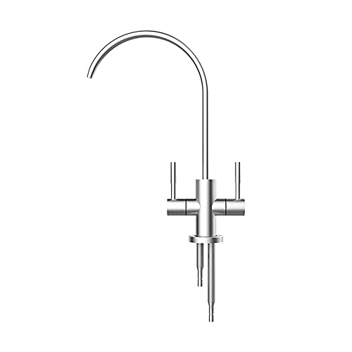 MEVZHH Wasserhahn, Trinkwasserfilter Küchenhahn Gebürstet 360 Dreht Sich Küchenspülehahn Trinkwasserfilter Spülehahn Umkehrosmose/Ich MEVZHH Wasserhahn, Trinkwasserfilter Küchenhahn Gebürstet 360 Dreht Sich Küchenspülehahn Trinkwasserfilter Spülehahn Umkehrosmose/Ich von MEVZHH