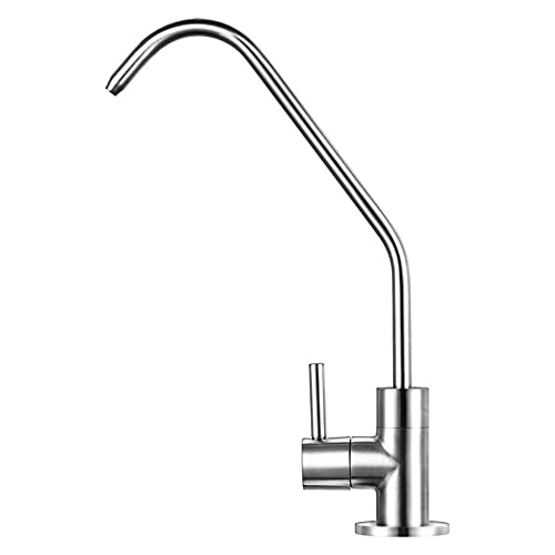 MEVZHH Wasserhahn, Trinkwasserfilterhahn 360 Rotation Küchenspülbecken Reiniger Hahn Passt Zu Allen Wasserfiltersystemend Umkehrosmosesystemen/Chrome MEVZHH Wasserhahn, Trinkwasserfilterhahn 360 Rotation Küchenspülbecken Reiniger Hahn Passt Zu Allen Wasserfiltersystemend Umkehrosmosesystemen/Chrome von MEVZHH