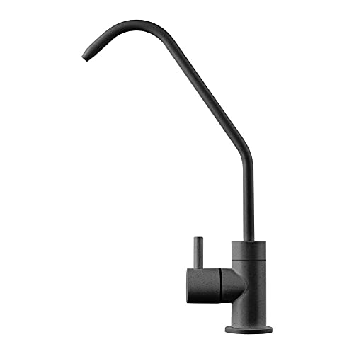 MEVZHH Wasserhahn, Trinkwasserfilterhahn 360 Rotation Küchenspülbecken Reiniger Hahn Passt Zu Allen Wasserfiltersystemend Umkehrosmosesystemen/Schwarz MEVZHH Wasserhahn, Trinkwasserfilterhahn 360 Rotation Küchenspülbecken Reiniger Hahn Passt Zu Allen Wasserfiltersystemend Umkehrosmosesystemen/Schwarz von MEVZHH