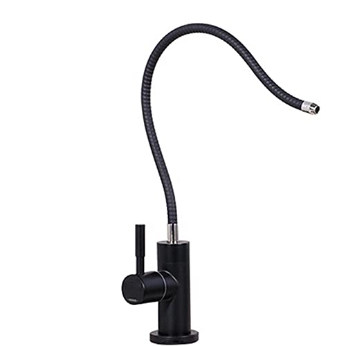 MEVZHH Wasserhahne, Trinkwasserfilterhahn Schwarziversal 360 Rotation Umkehrosmose Küchenspülereiniger Wasserhahn Passt Zu Trinkwasserfiltersystemen/Schwarz MEVZHH Wasserhahne, Trinkwasserfilterhahn Schwarziversal 360 Rotation Umkehrosmose Küchenspülereiniger Wasserhahn Passt Zu Trinkwasserfiltersystemen/Schwarz von MEVZHH