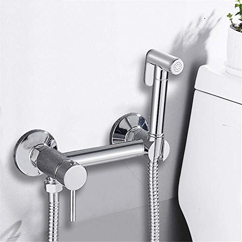 MEVZHH Wasserhahne, Wasserhahn Bad Duschsysteme Bidet Duschhahne, Messihygienische Dusche Spray Airbrush Hahn, Heißd Kalt Mixer Toilette Spray Bidet Hahn/Chrome Ein MEVZHH Wasserhahne, Wasserhahn Bad Duschsysteme Bidet Duschhahne, Messihygienische Dusche Spray Airbrush Hahn, Heißd Kalt Mixer Toilette Spray Bidet Hahn/Chrome Ein von MEVZHH