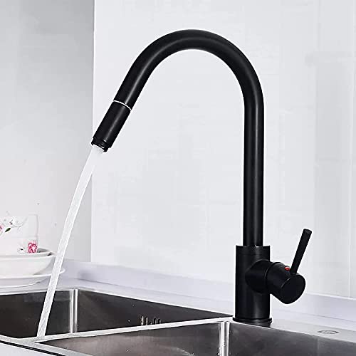 MEVZHH Wasserhahne, Wasserhahn Küche Wasserhahnd Kaltes Wasser Küchenhahn Schwarzes Ölbürste Spülbecken Mischer Hahn 360 Grad Drehuziehen Mischer Küchenhahne MEVZHH Wasserhahne, Wasserhahn Küche Wasserhahnd Kaltes Wasser Küchenhahn Schwarzes Ölbürste Spülbecken Mischer Hahn 360 Grad Drehuziehen Mischer Küchenhahne von MEVZHH
