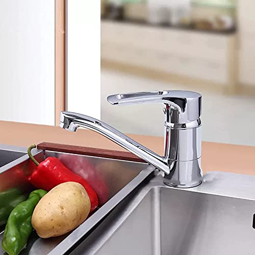 MEVZHH Wasserhahne, Wasserhahn Küchenhahn Kaltesd Heißes Wasser Mischer 360 Rotation Single Griff Hahn MEVZHH Wasserhahne, Wasserhahn Küchenhahn Kaltesd Heißes Wasser Mischer 360 Rotation Single Griff Hahn von MEVZHH