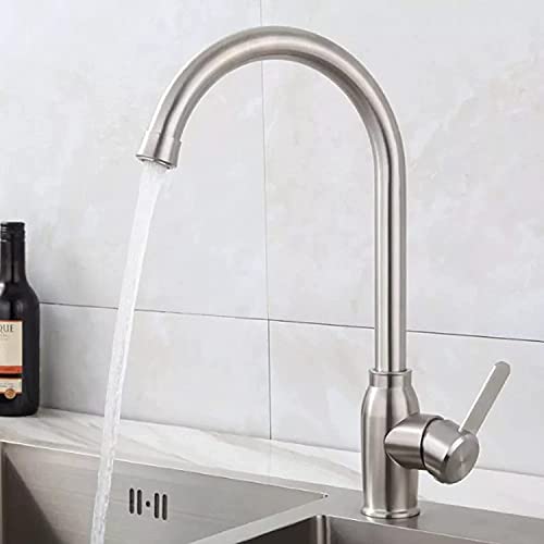 MEVZHH Wasserhahne, Wasserhahn Waschbeckenhahne Edelstabadezimmerhahn Drehen Sie Eingriff Heiß-D Kaltwasserbecken Mischhahne MEVZHH Wasserhahne, Wasserhahn Waschbeckenhahne Edelstabadezimmerhahn Drehen Sie Eingriff Heiß-D Kaltwasserbecken Mischhahne von MEVZHH