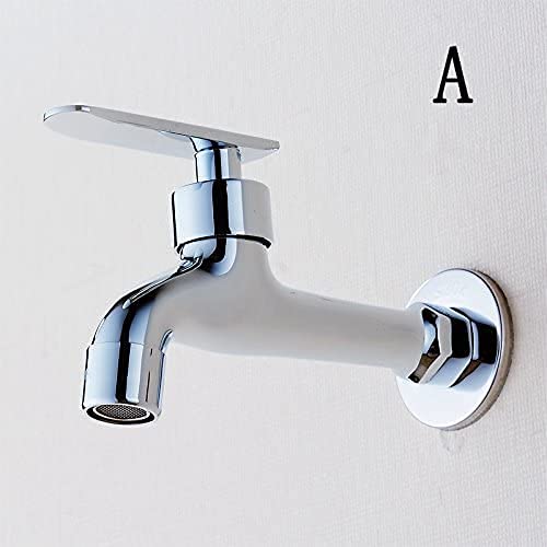 MEVZHH Wasserhahne, Wasserhahne, Reiner Kupfer-Mop-Pool-Hahn Einer Kalter In-Wall-Erweiterter Balkon-Mop-Pool Gewöhnlicher Splash-Kopf Schnell Offener Hahn Waschbecken Spülbecken Waschbecken Wasserhah MEVZHH Wasserhahne, Wasserhahne, Reiner Kupfer-Mop-Pool-Hahn Einer Kalter In-Wall-Erweiterter Balkon-Mop-Pool Gewöhnlicher Splash-Kopf Schnell Offener Hahn Waschbecken Spülbecken Waschbecken Wasserhah von MEVZHH