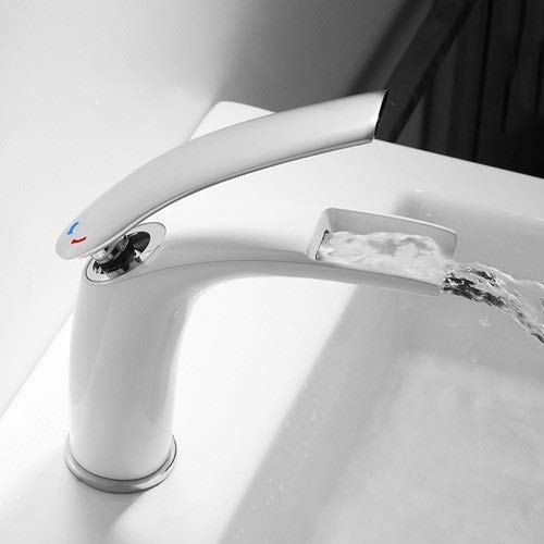 MEVZHH Wasserhahne, Wasserhahne, Wasserfall Alle Bronze Über Tisch Waschbecken Wasserhahne Waschen Sie Ihr Gesicht Waschbecken Badezimmer Schrank Wasserhahn Badezimmer Nordic White Single Loch Single MEVZHH Wasserhahne, Wasserhahne, Wasserfall Alle Bronze Über Tisch Waschbecken Wasserhahne Waschen Sie Ihr Gesicht Waschbecken Badezimmer Schrank Wasserhahn Badezimmer Nordic White Single Loch Single von MEVZHH