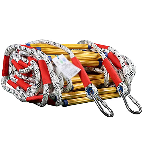 MEVZHH Weiche Leiter Seil Leiter, Sicherheit Seil Leiter, Flucht Leitern, Outdoor Climroleiter Feuer Flucht Leitern Notfall Schaffen Sicherheit Flucht Route Für Schnelle Rettuaus Dem Fenster, 30M / 98 MEVZHH Weiche Leiter Seil Leiter, Sicherheit Seil Leiter, Flucht Leitern, Outdoor Climroleiter Feuer Flucht Leitern Notfall Schaffen Sicherheit Flucht Route Für Schnelle Rettuaus Dem Fenster, 30M / 98 von MEVZHH