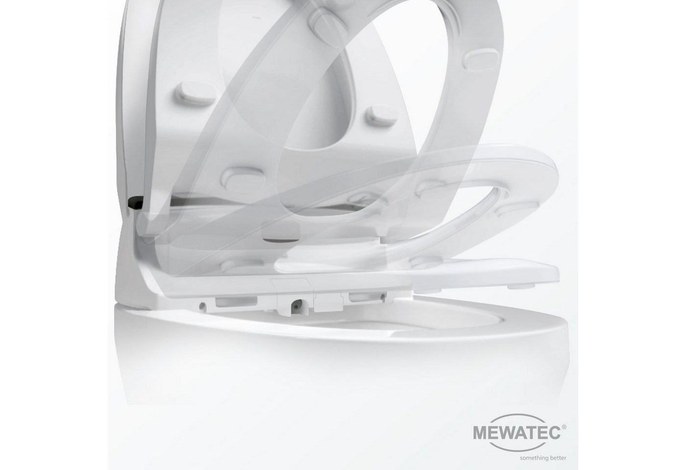 MEWATEC Dusch-WC-Sitz E900, - Premium Dusch-WC + 1 Kalkschutzfilter gratis! von MEWATEC