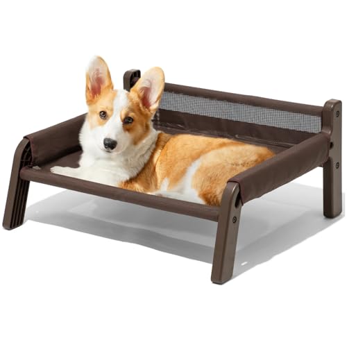 MEWOOFUN Hundebett, Hundeschlafsofa für kleine, mittelgroße und große Hunde (Braun Netz, L) MEWOOFUN Hundebett, Hundeschlafsofa für kleine, mittelgroße und große Hunde (Braun Netz, L) von MEWOOFUN