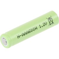 H-AAA600H Micro (AAA)-Akku NiMH 600 mAh 1.2 v 1 St. - Mexcel von MEXCEL