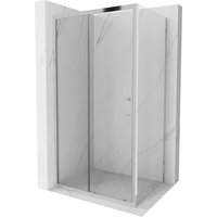 Apia ausziehbare Duschabtrennung 120 x 100 cm, Transparent, Chrom - 840-120-100-01-00 - Mexen Apia ausziehbare Duschabtrennung 120 x 100 cm, Transparent, Chrom - 840-120-100-01-00 - Mexen von MEXEN