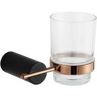 Aron Zahnputzbecher, Schwarz/Rosa Gold - 7088138-67 - Mexen Aron Zahnputzbecher, Schwarz/Rosa Gold - 7088138-67 - Mexen von MEXEN