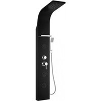 Borg Duschpaneel, schwarz - 7615-03-70 - Mexen von MEXEN