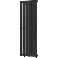 Boston Design-Heizkörper 1200 x 452 mm, 611 w, Schwarz - W213-1200-452-00-70 - Mexen von MEXEN