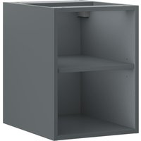 Box-A offene Schrank mit Regal 35 cm, Graphit matt - 91AX2-0350-470-0-66 - Mexen von MEXEN