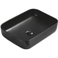 Carla Aufsatzwaschbecken 50 x 39 cm, Schwarz matt - 21555085 - Mexen von MEXEN