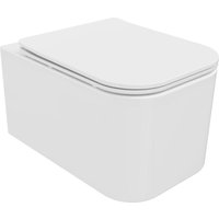 Elis WC-Schüssel Randlos mit slim Sitz und Absenk-Automatik, duroplast, Weiß - 30910600 - Mexen Elis WC-Schüssel Randlos mit slim Sitz und Absenk-Automatik, duroplast, Weiß - 30910600 - Mexen von MEXEN
