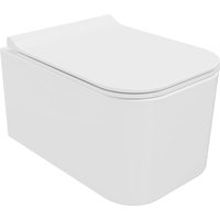 Elis WC-Schüssel Randlos mit slim Sitz und Absenk-Automatik, duroplast, Weiß - 30910700 - Mexen Elis WC-Schüssel Randlos mit slim Sitz und Absenk-Automatik, duroplast, Weiß - 30910700 - Mexen von MEXEN