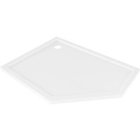 Flow Fünfeck-Duschwanne Slim Links 100 x 90 cm, Wei√ü Glanz - 46P109010L - Mexen Flow Fünfeck-Duschwanne Slim Links 100 x 90 cm, Wei√ü Glanz - 46P109010L - Mexen von MEXEN