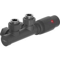 G00 Thermostat Set Winkel, Duplex, DN50, Anthrazit - W907-900-66 - Mexen G00 Thermostat Set Winkel, Duplex, DN50, Anthrazit - W907-900-66 - Mexen von MEXEN