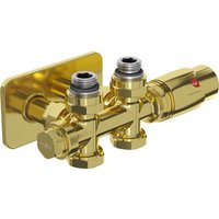 G00 thermostatisches Set Winkel/Gerade mit Blende s, Duplex, DN50, gold - W908-900-910-50 - Mexen G00 thermostatisches Set Winkel/Gerade mit Blende s, Duplex, DN50, gold - W908-900-910-50 - Mexen von MEXEN