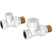 Heizkörperventile gerade, wei√ü - W902-000-20 - Mexen Heizkörperventile gerade, wei√ü - W902-000-20 - Mexen von MEXEN