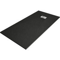 Hugo rechteckige Duschwanne smc 170 x 80 cm, schwarz, Inox-Abdeckung - 42708017-X - Mexen Hugo rechteckige Duschwanne smc 170 x 80 cm, schwarz, Inox-Abdeckung - 42708017-X - Mexen von MEXEN