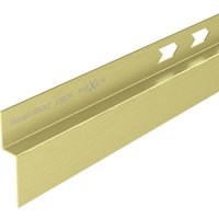 Line-B Wandtrennleiste 120 cm rechts, gebürstetes Gold - 185502120R - Mexen Line-B Wandtrennleiste 120 cm rechts, gebürstetes Gold - 185502120R - Mexen von MEXEN