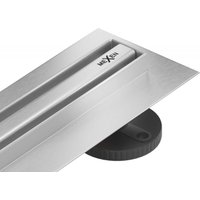 Mexen Flat 360° Slim linearer Duschablauf 130 cm, Chrom - 1041130 von MEXEN