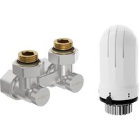 Mexen G03 Thermostat-Set, zweirohrig DN50, Eckform 1/2"x16 mm, Nickel - W911-016-938-01 Mexen G03 Thermostat-Set, zweirohrig DN50, Eckform 1/2"x16 mm, Nickel - W911-016-938-01 von MEXEN
