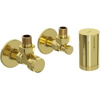 Mexen - G05 Thermostat-Set Winkel mit Abdeckung r, Gold - W901-958-904-50 Mexen - G05 Thermostat-Set Winkel mit Abdeckung r, Gold - W901-958-904-50 von MEXEN