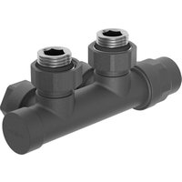 Mexen - Heizkörperventil, Winkel, Duplex, DN50, Anthrazit - W907-000-66 Mexen - Heizkörperventil, Winkel, Duplex, DN50, Anthrazit - W907-000-66 von MEXEN