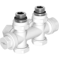 Mexen - Heizungsventil Winkel/Gerade, Duplex, DN50, Weiß - W908-000-20 Mexen - Heizungsventil Winkel/Gerade, Duplex, DN50, Weiß - W908-000-20 von MEXEN