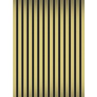 Mexen Lam-F Akustik-Wandlamellen 275 x 31,5 cm, Filz 6 mm, Gold - S105-275317-2812-057 von MEXEN