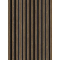 Mexen Lam-F akustische Wandpaneele 275 x 30 cm, Filz 8 mm, technisches Furnier, Kakaonuss - S105-275307-3015-018 von MEXEN