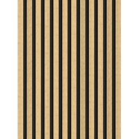 Mexen Lam-F schallabsorbierende Wandpaneele 275 x 30 cm, Filz 8 mm, technisches Furnier, Naturbambus - S105-275307-3015-011 von MEXEN