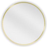 Mexen Loft Badezimmer Spiegel rund 35 cm, goldener Rahmen - 9850-035-035-000-50 Mexen Loft Badezimmer Spiegel rund 35 cm, goldener Rahmen - 9850-035-035-000-50 von MEXEN