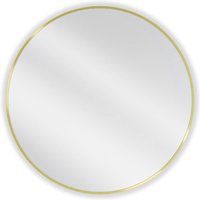 Mexen - Loft rundes Badezimmerspiegel 85 cm, goldener Rahmen - 9850-085-085-000-50 von MEXEN