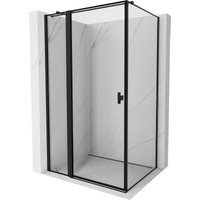 Mexen Mist T Duschkabine mit schwenkbarer Tür, links 120 x 90 cm, schwarzer Rahmen, schwarz - 8A4T-120-090-70-70-L Mexen Mist T Duschkabine mit schwenkbarer Tür, links 120 x 90 cm, schwarzer Rahmen, schwarz - 8A4T-120-090-70-70-L von MEXEN