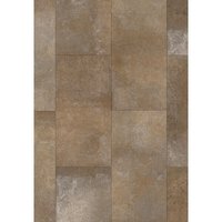 Mexen - Silber Braun Muster Vinylboden 610 x 305 mm spc 6,5 mm, ipex Unterlage 1,5 mm, 4 V-Fuge, Ziegel - F1160-S von MEXEN