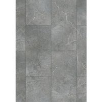 Silver Waves Vinylpaneele 610 x 305 mm spc 6,5 mm, Unterlage ixpe 1,5 mm, 4 V-Fuge, Stein - F1 - Mexen von MEXEN