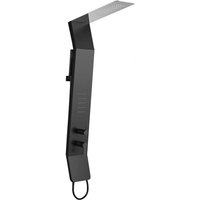 Mexen - Yap Duschpaneel, schwarz/chrom - 7612-02-77 von MEXEN