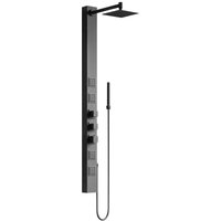 Orco Duschpaneel, schwarz - 7607-03-70 - Mexen von MEXEN