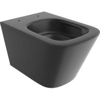 Teo WC-Schüssel Rimless Tornado, matt schwarz - 3385XX85T - Mexen von MEXEN