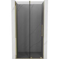 Velar Schiebetür für Dusche 120 cm, Graphit, Gold - 871-120-000-41-50 - Mexen Velar Schiebetür für Dusche 120 cm, Graphit, Gold - 871-120-000-41-50 - Mexen von MEXEN